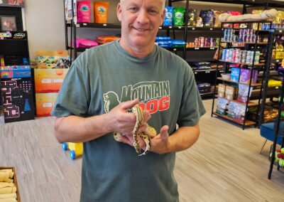 Snake adoption-Critters Pet Shop